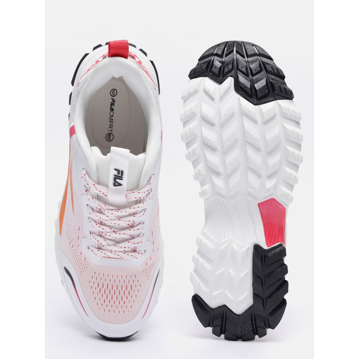 Fila Women White Kantero W Running Shoes UK 3