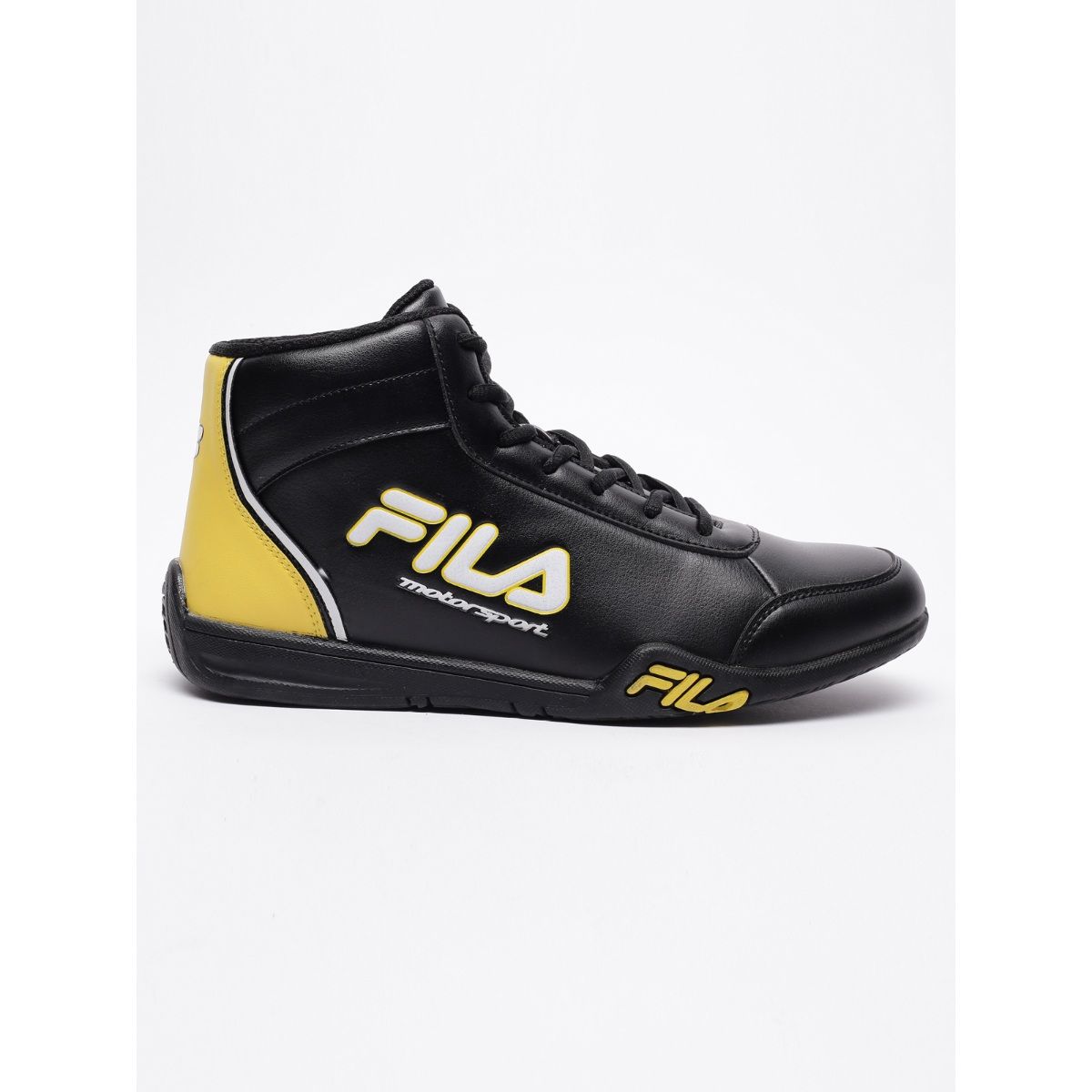 Fila shoes black best sale colour