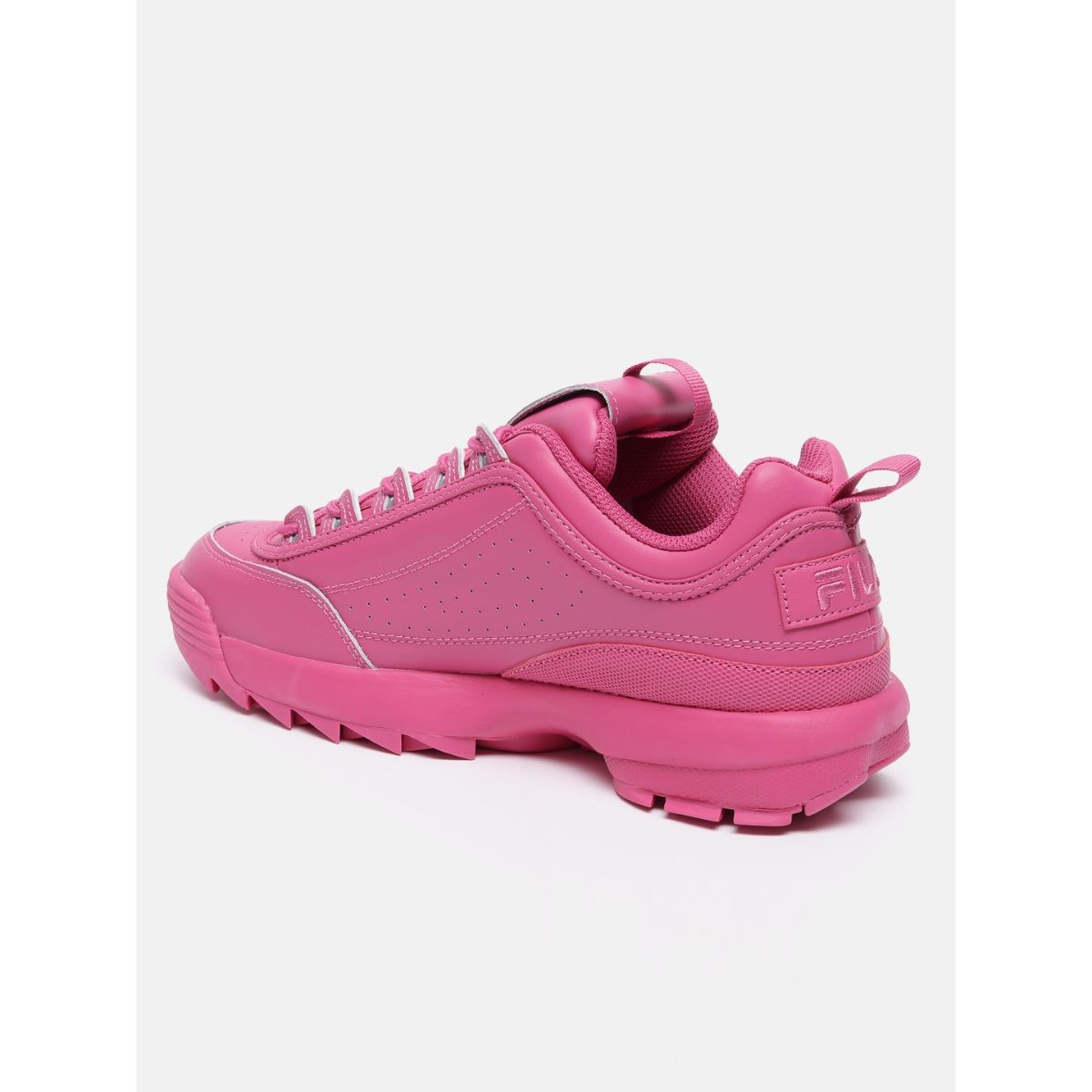 Fila white and clearance pink