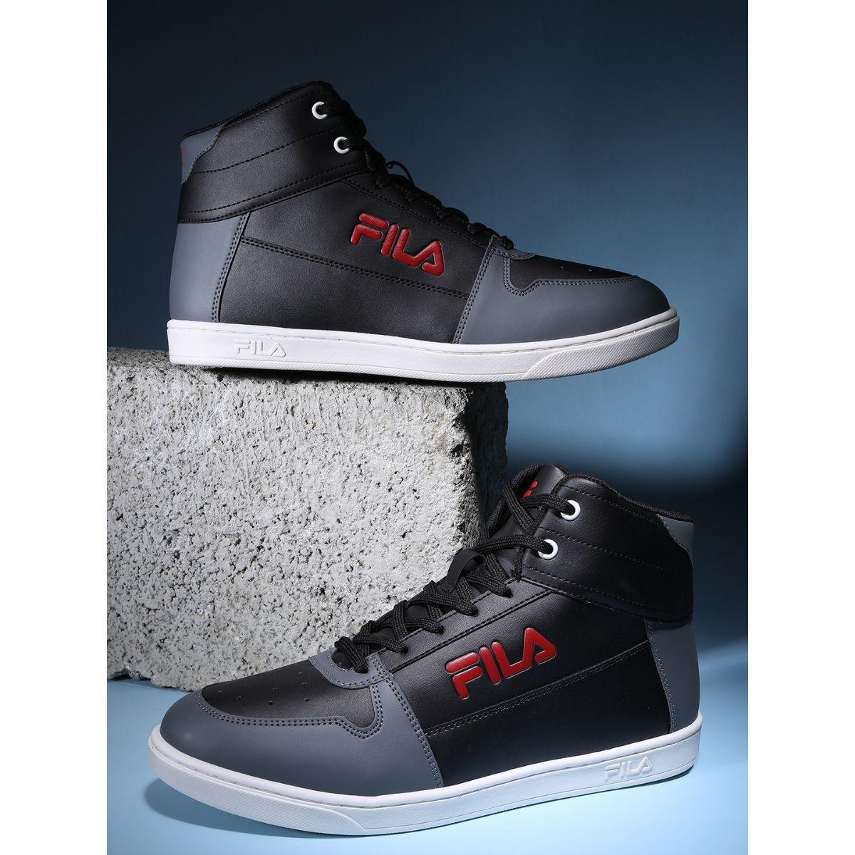 High ankle clearance shoes fila