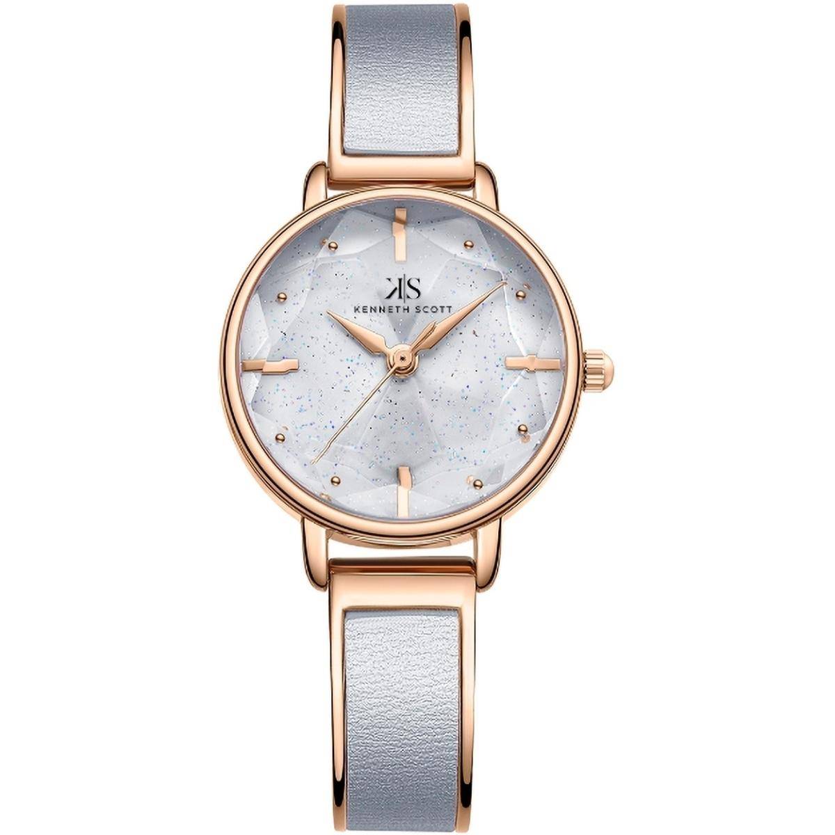 Kenneth Scott Women Grey Dial Analog Watch - K23503-RBXX (M)