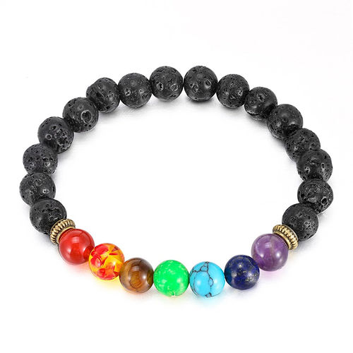 Buy Peora Volcanic Lava Mala Meditation Bracelet Mens and