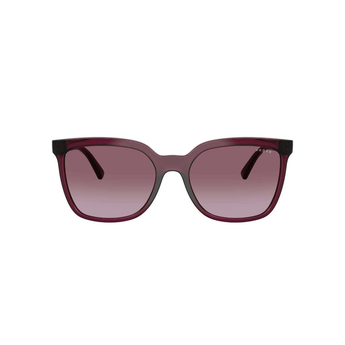 Vogue Eyewear Women Gradient Purple Lens Square Sunglasses - 0VO5633SB29898H56 (56)