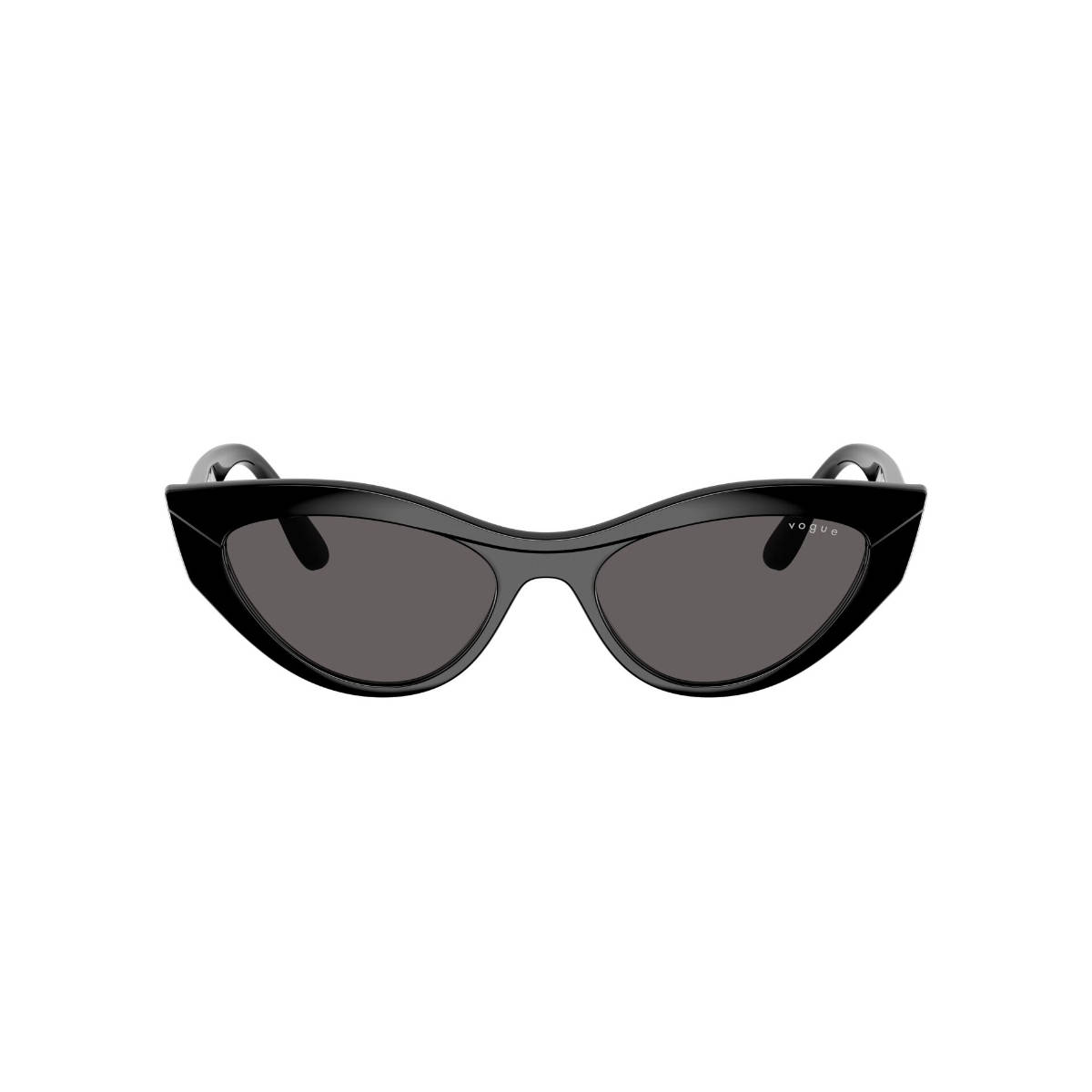 Vogue Eyewear Women UV Protected Grey Lens Cat Eye Sunglasses - 0VO5637SUW44/8752 (52)