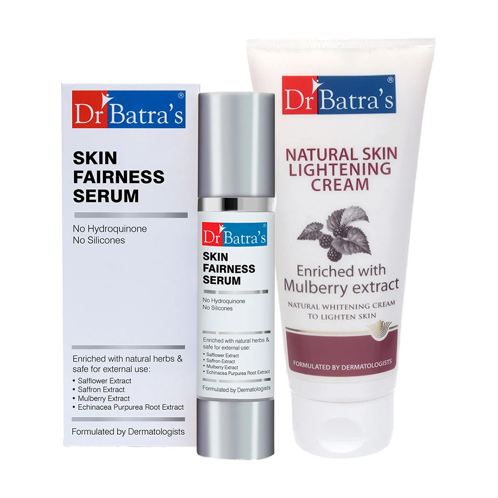 Dr.Batra's Natural Skin Lightening Cream & Skin Fairness Serum
