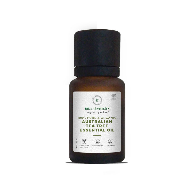 Juicy Chemistry 100% Organic Australian Tea Tree Essential Oil