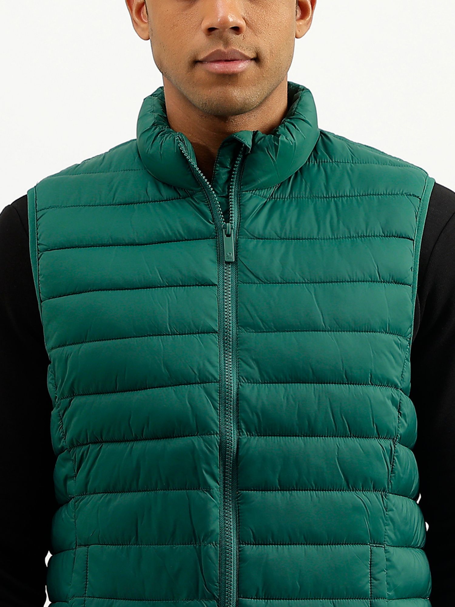 United colors of hot sale benetton green jacket