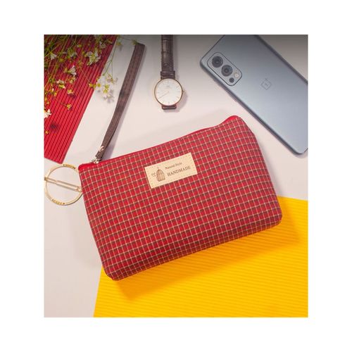 Buy Checkered Coin Purse Online In India -  India