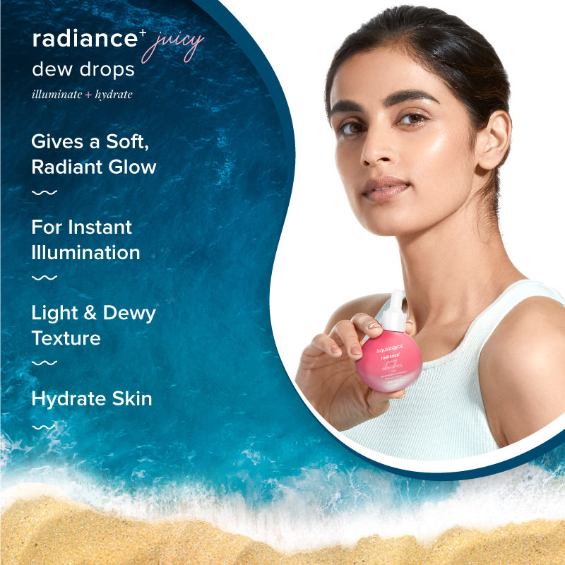 Buy Aqualogica Radiance Juicy Dew Drops With Watermelon And Niacinamide ...