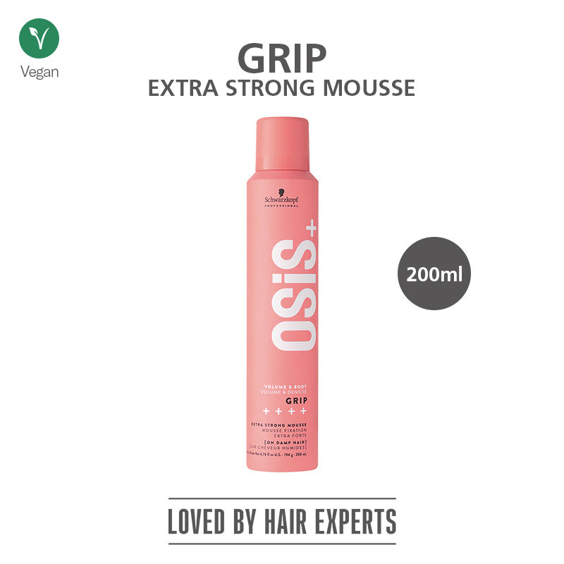 Schwarzkopf Professional OSiS+ Grip Extra Strong Hair Styling Mousse
