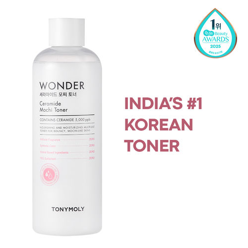 TONYMOLY Korean Wonder Ceramide Mochi Toner-Hydrates, Softens, Nourishes Dry & Combination Skin