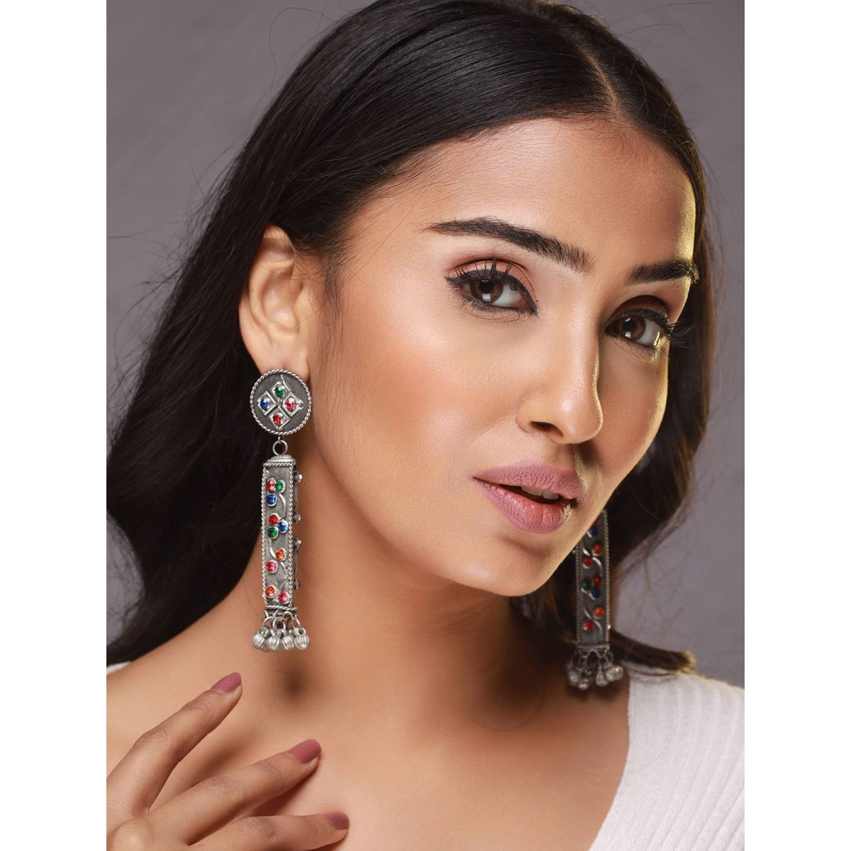 Jazz and Sizzle GoldToned Set of 3 Contemporary Hoop and Drop Earrings  Buy Jazz and Sizzle GoldToned Set of 3 Contemporary Hoop and Drop Earrings  Online at Best Price in India 
