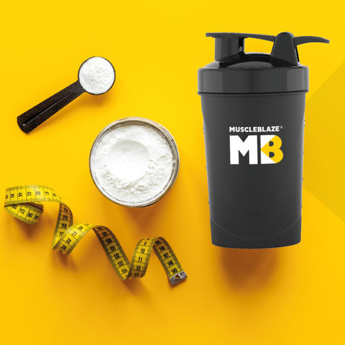 Buy MuscleBlaze Compact 100% Leakproof Gym Shaker Online