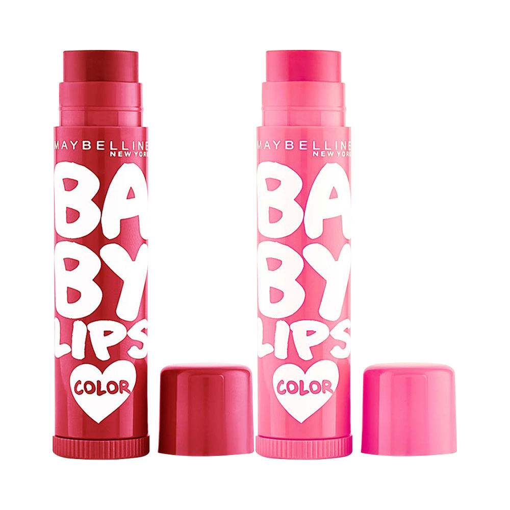 Maybelline New York Baby Lips Color Balm Combo - Pink Lolita + Berry Blush