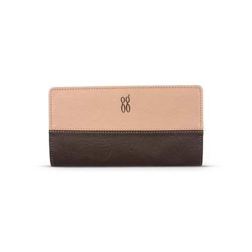 Buy Baggit Fleek Large Brown Fold Wallet Online