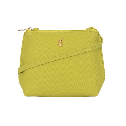 Baggit Chat XX-Small Green Sling Bag (Green) At Nykaa, Best Beauty Products Online