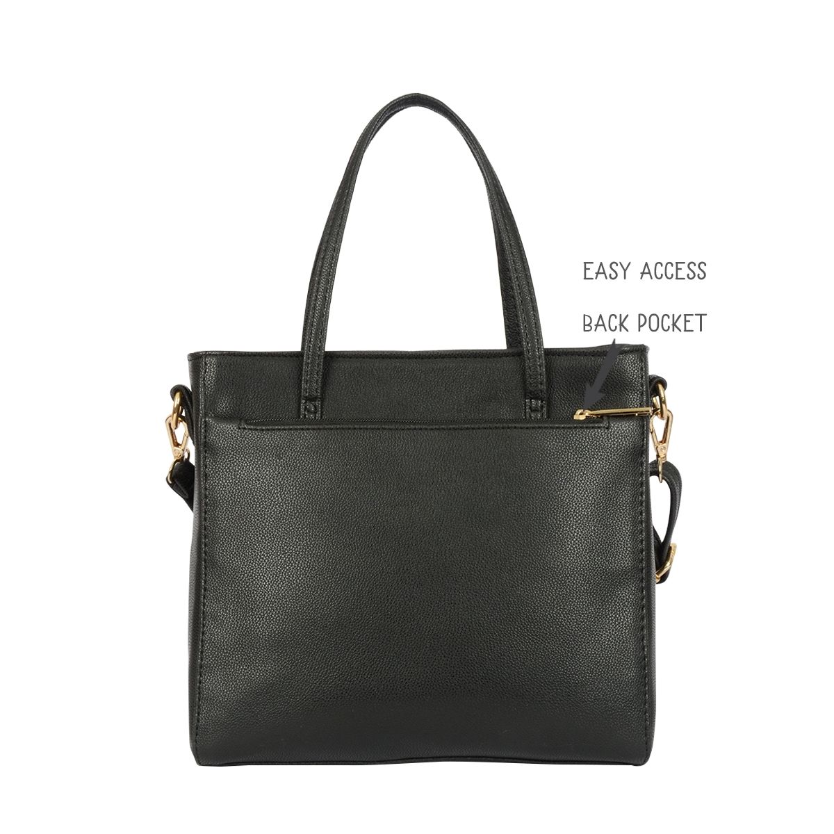 Baggit Marlee Small Black Hand bag Buy Baggit Marlee Small Black Hand bag Online at Best Price