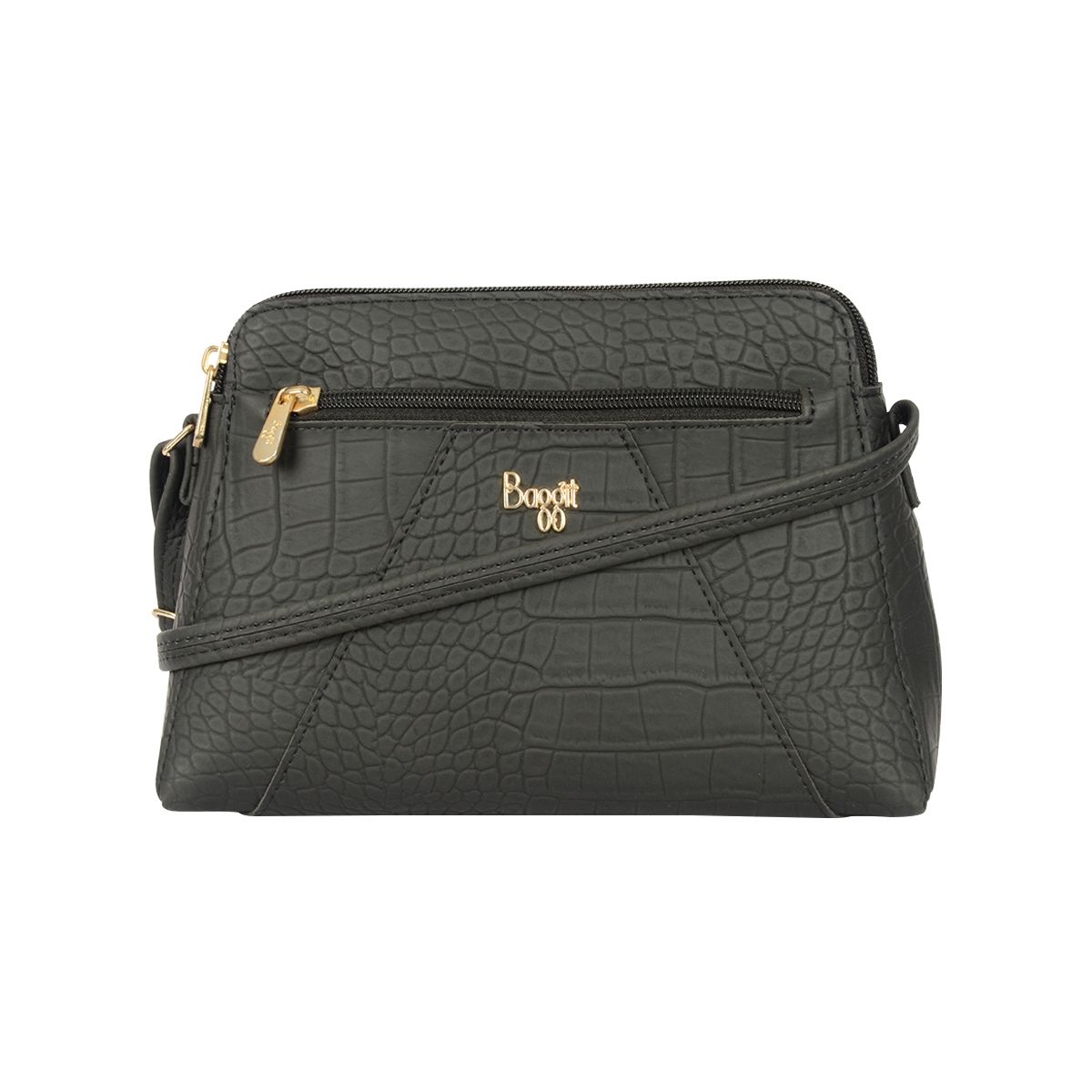 Buy Baggit Itlay Extra Small Black Sling Bag Online