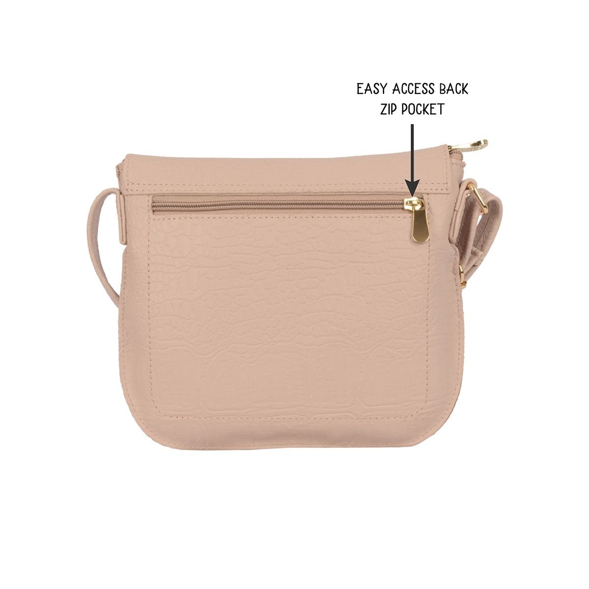 Baggit Zeke Small Beige Sling Bag Buy Baggit Zeke Small Beige Sling