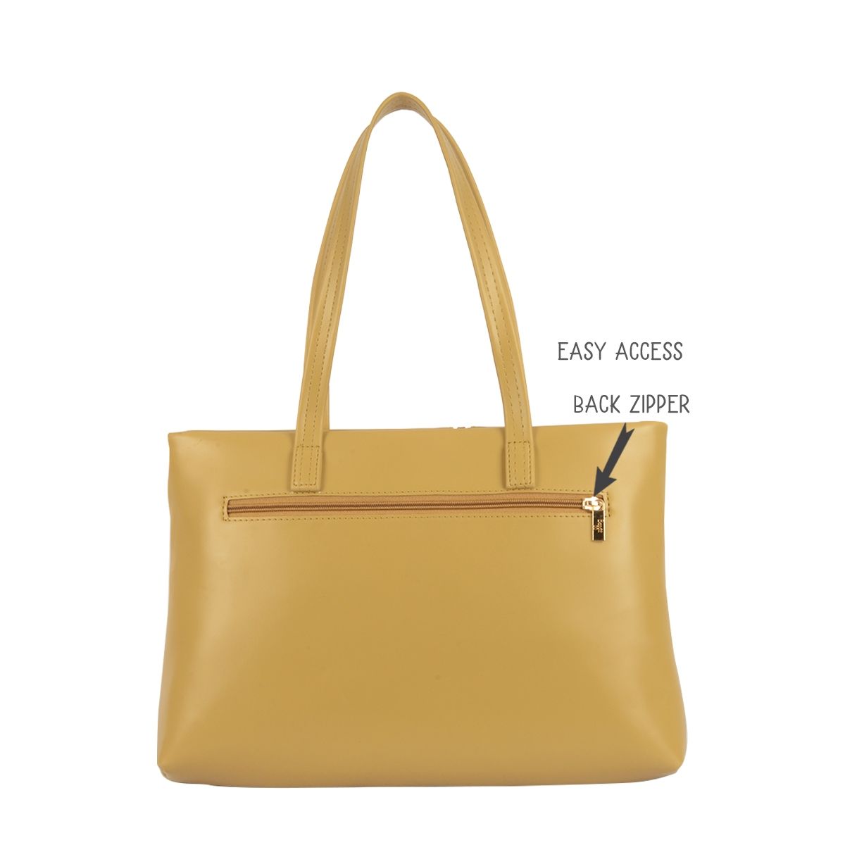 Baggit Ding Com Medium Yellow Tote bag Buy Baggit Ding Com Medium