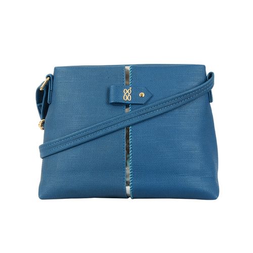 Buy Baggit Union Small Blue Sling Bag Online