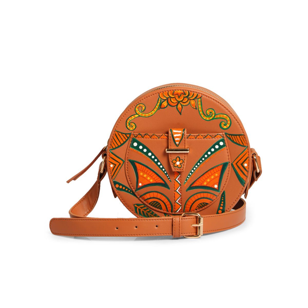 RASHKI Terra Hand Art 2.O Women's Handpainted Sling Bag Buy RASHKI