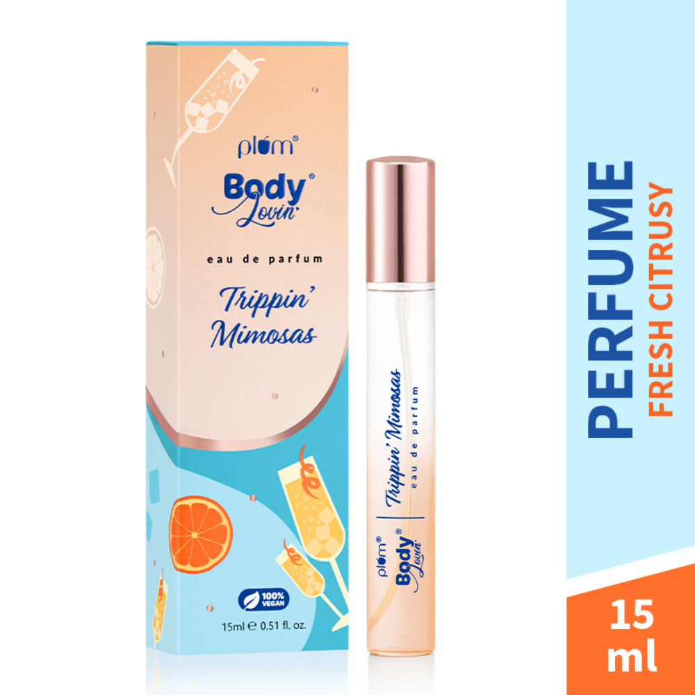 Plum BodyLovin Trippin Mimosas Eau De Parfum - Long Lasting Citrusy Perfume