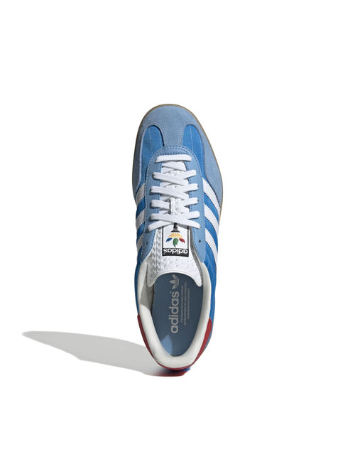 adidas gazelle silver green womens adidas Gazelle Indoor Shoes - Men's - Lucid Blue