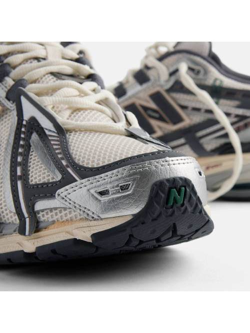 New Balance Men\'s 1906 Gray Athletic Mesh Sneakers with Cream Laces New Balance Men main image 4