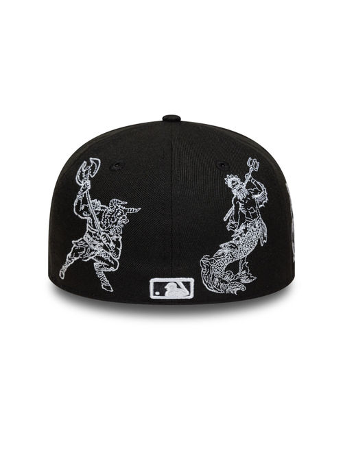 Buy New Era Men MLB MYTHICAL 59FIFTY NEYYAN Black Online