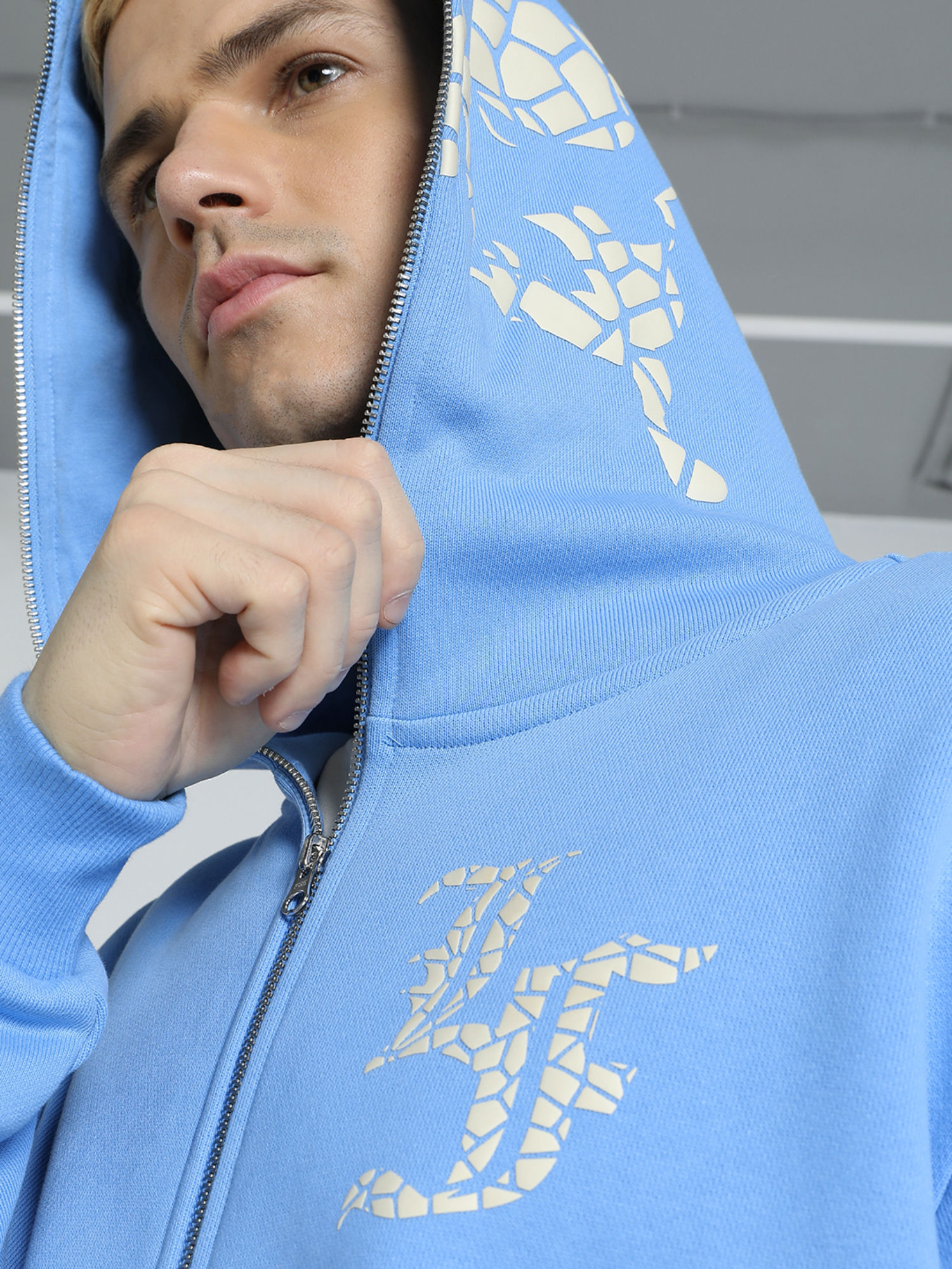 Buy Puma HOOPS X LF Mosaic Full Zip Men Sweat Jackets Online