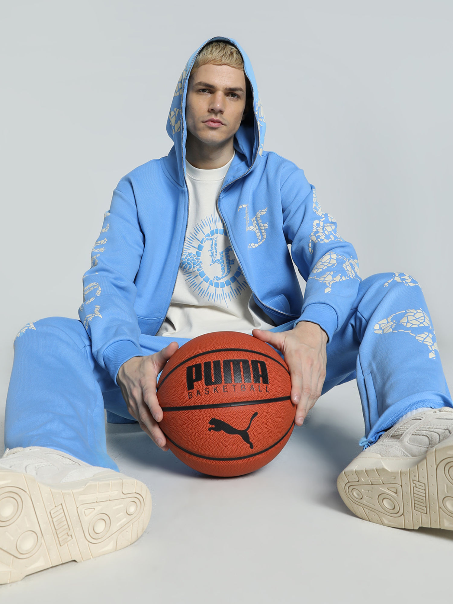 Buy Puma HOOPS X LF Mosaic Full Zip Men Sweat Jackets Online