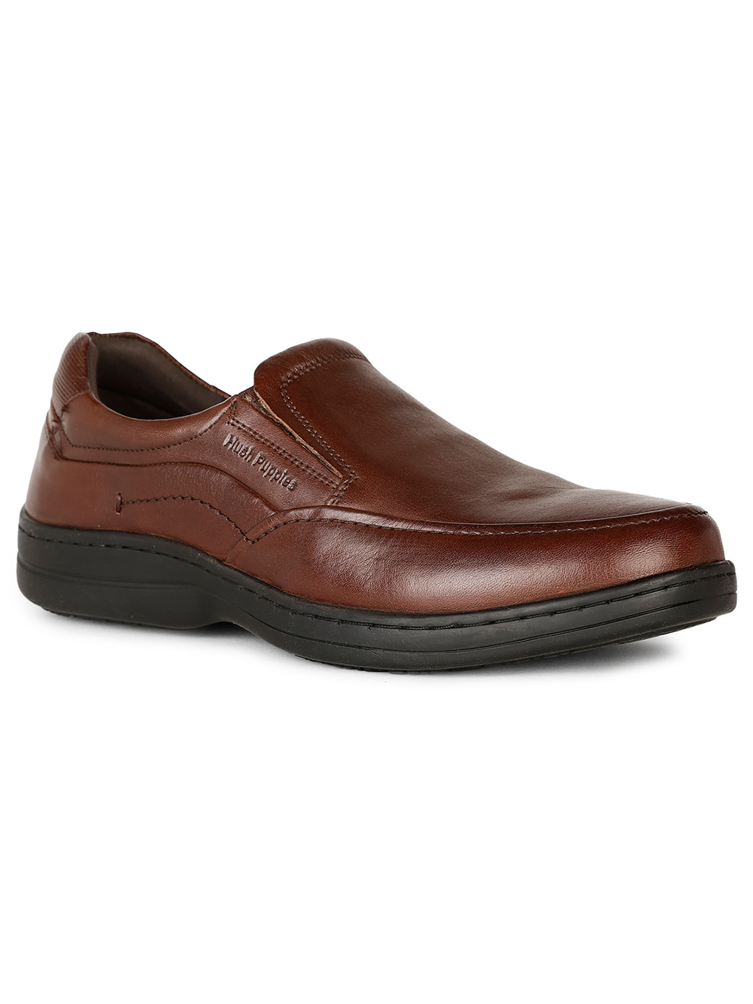 Hush puppies brown casual 2024 shoes