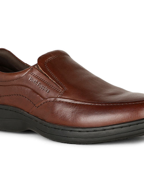 Hush Puppies Men Brown Slip On Formal Shoes