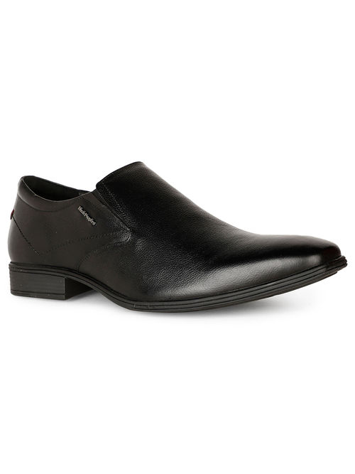 Hush Puppies Men Black Slip On Formal Shoes