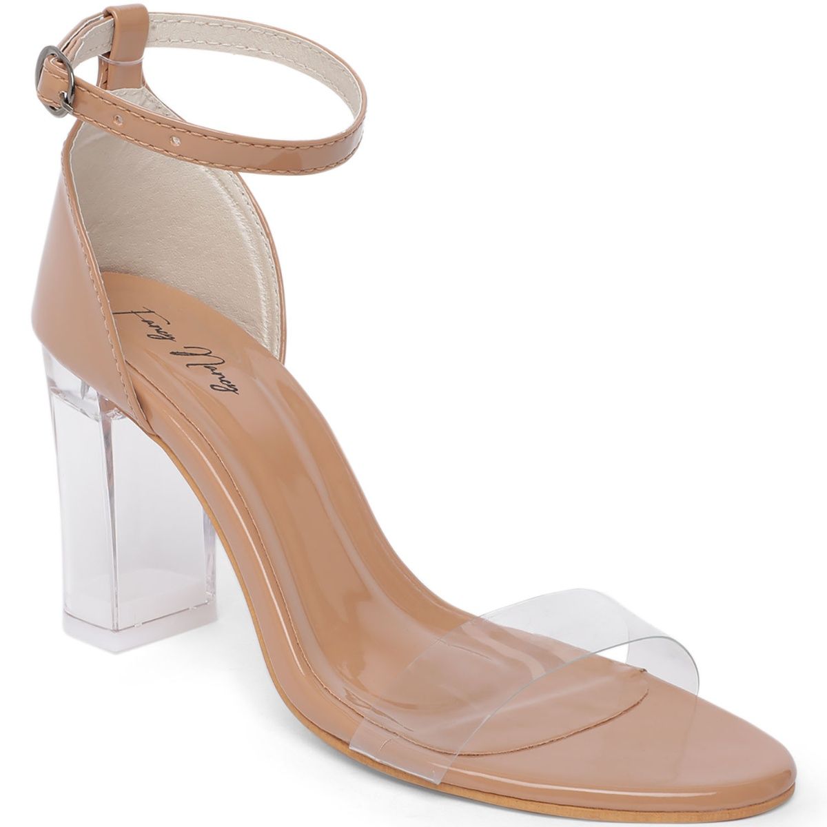 Clear hotsell heels online