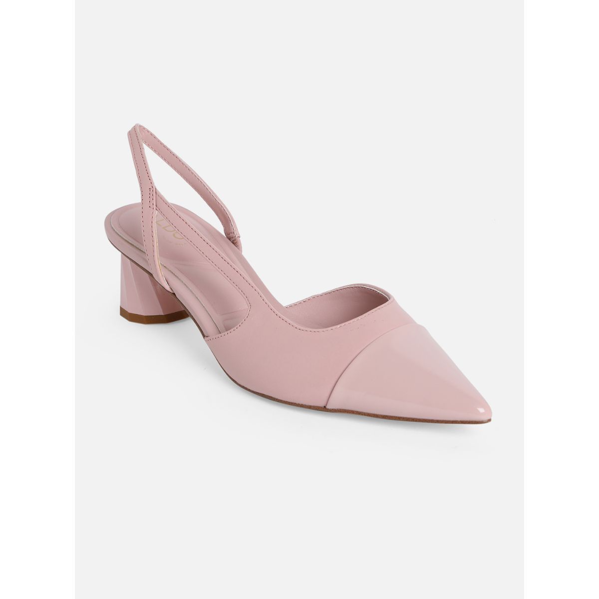 Blush block 2025 heel shoes