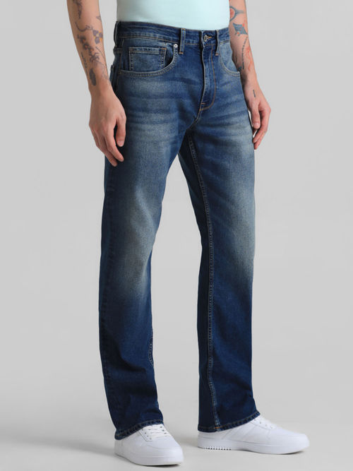 Jack Jones Blue Bootcut Jeans