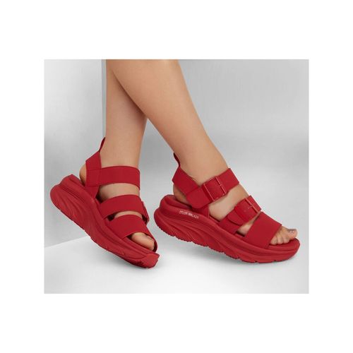 Buy SKECHERS Dlux Walker Retro Cosmos Red Dlux Sandals Online