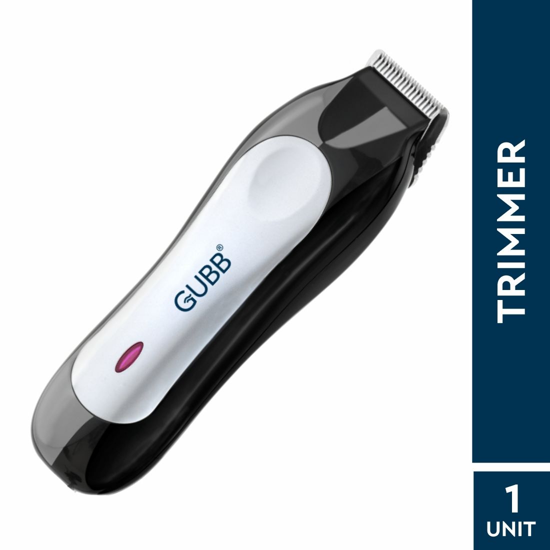 GUBB GB-9018 Instant Skin protecting Beard Trimmer - 360 Degrees Rotating Blades With USB Charging