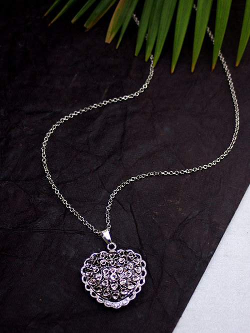 Sia Silver Plated Heart Shaped Pendant Buy Sia Silver Plated Heart Shaped Pendant Online At Best Price In India Nykaa Nykaa deals of the day. sia silver plated heart shaped pendant