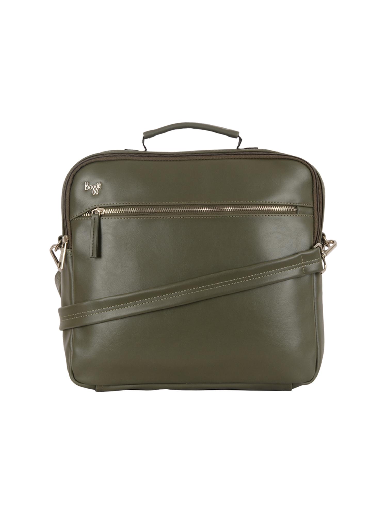 Baggit Mens Messenger Bags Green L