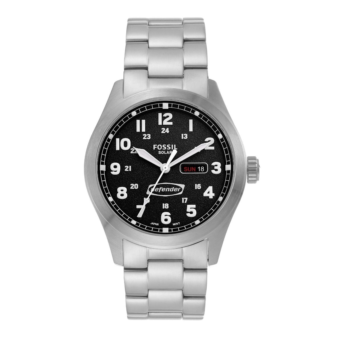 Buy Fossil Defender Silver Watch FS5976 Online