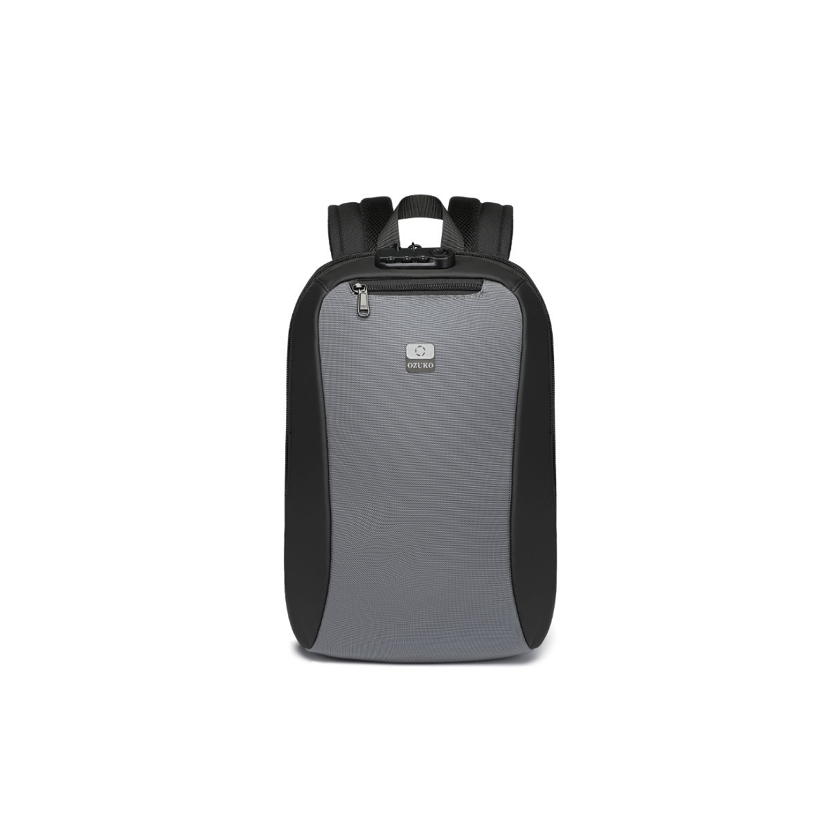 Ozuko Grey Eco Nomad Soft Backpack
