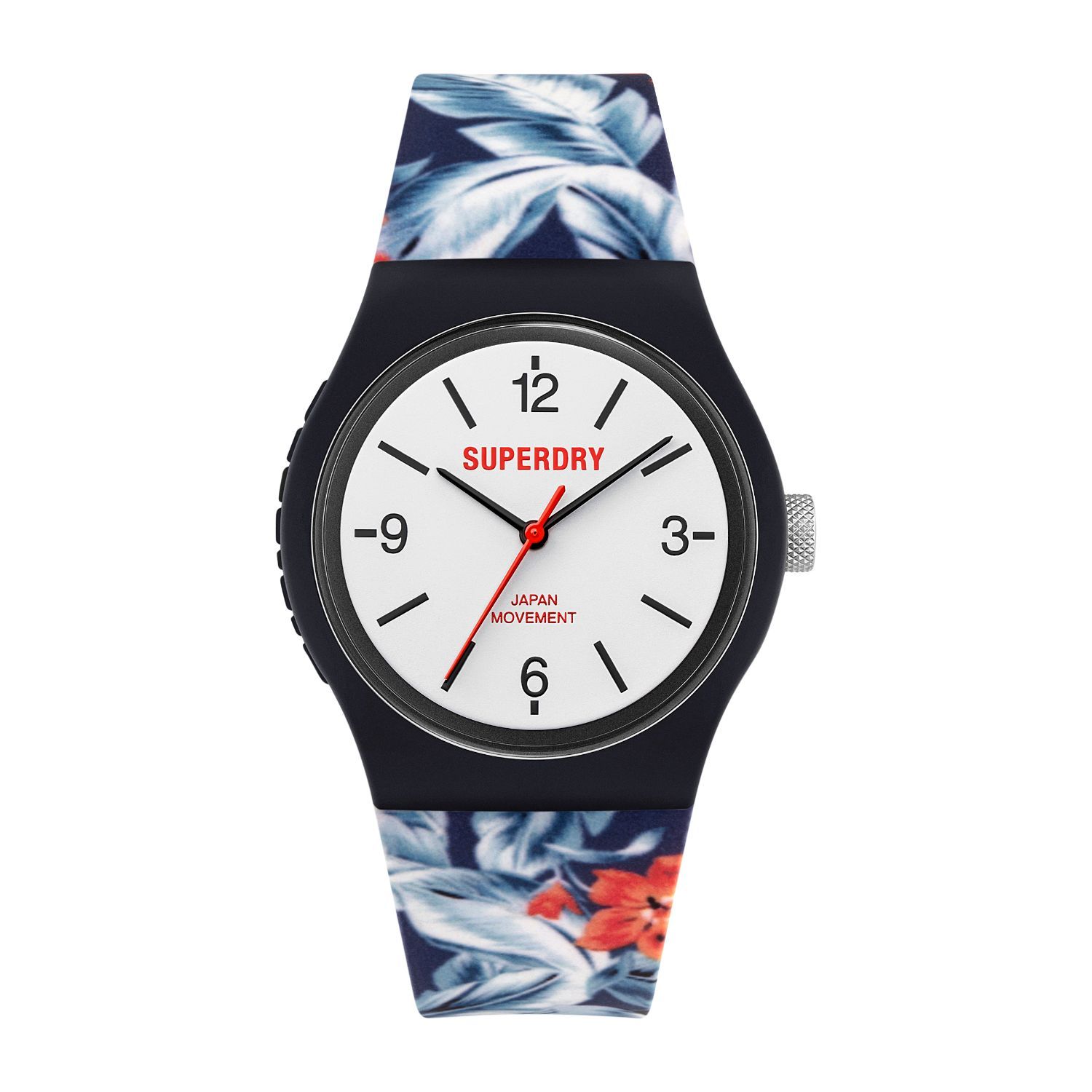 Superdry Urban Tropic Analogue Blue Round Dial Women's Watch