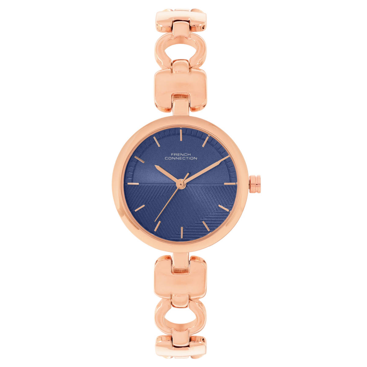 French Connection Women's Blue Dial Analog watch- FCN0101URGM (M)