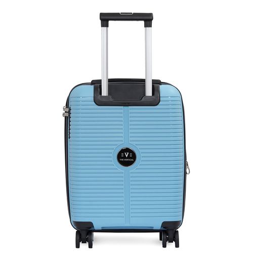 Buy The Vertical Stellar Unisex Light Blue Hard Luggage Cabin