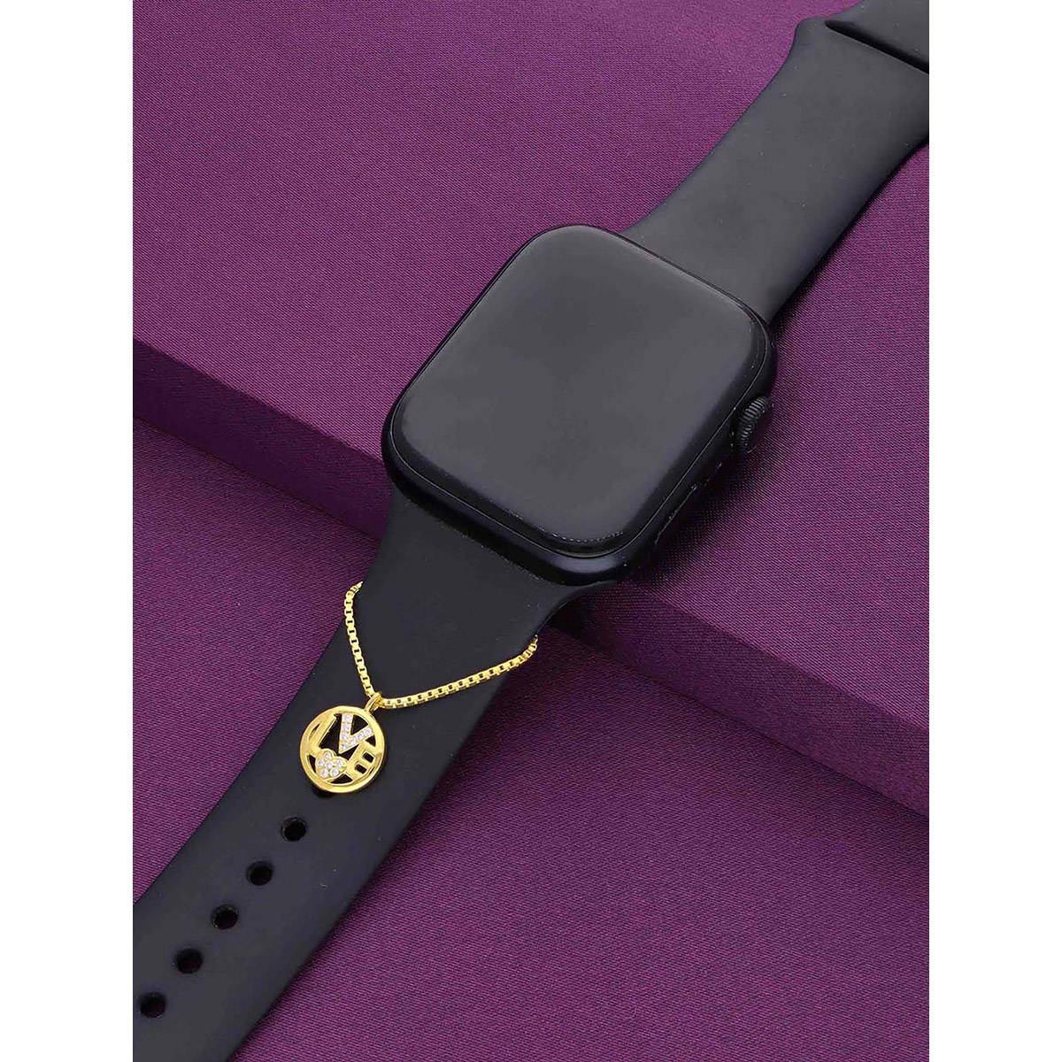 Kai Jewel Sterling Silver Gold Love Watch Charm