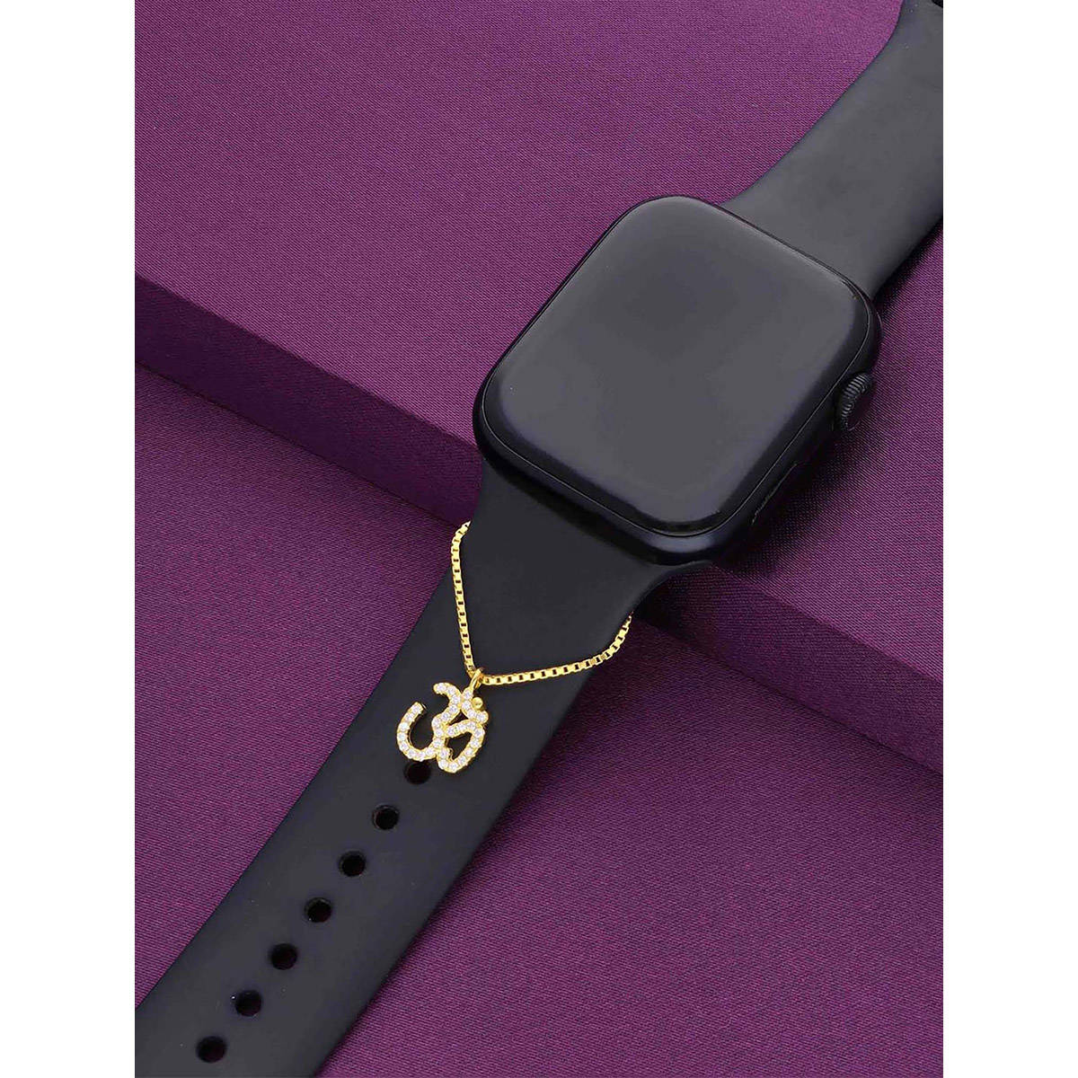 Kai Jewel Sterling Silver Gold Om Watch Charm