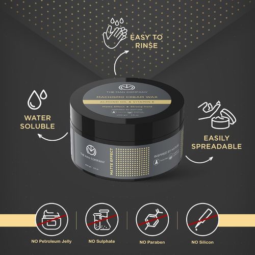 The Man Company Machismo Hair Styling Cream Wax: Buy The Man Company  Machismo Hair Styling Cream Wax Online at Best Price in India | Nykaa